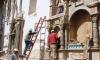Earthquake damages 16th-century church in Peru