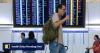 Passengers still stranded at Hong Kong airport on Monday after Typhoon Noul