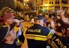 10 persons arrested near Tbilisi City Assembly building for holding "offensive banners"