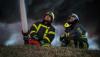 Russian drone crashes onto roof of building in Kyiv, causing fire and injuring five