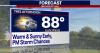 DC weather: Sunny Monday with afternoon, evening showers and storms possible