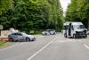 Fatal road collision: Elderly woman dies in crash between car and minibus