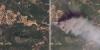 Before-and-after satellite images show the staggering toll of France's worst wildfire season on record