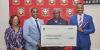 Video: Govt Presents Cheque To Somerset CC