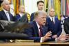 Trump says U.S. halted attacks at Iran's request