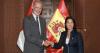 Felipe VI meets in Lima with Fujimori before her inauguration as president of Peru
