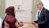 SL Ambassador to Iran Prof. Fazeeha Azmi presents credentials
