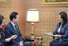 Korean delegation meets new Peruvian president, discusses bilateral ties