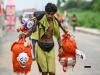 Flower Shower from a Helicopter Infused Kanwariyas With Renewed Energy