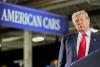 Trump defends tariffs in Michigan visit
