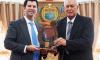 U.S. Ambassador Jared Novelly presents Letter of Credence