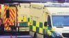 Man took ambulance with patient inside from outside hospital