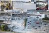 Magnitude 7.1 earthquake damages Japanese shopping center, trapping unknown number of people