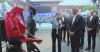 Slovak President visits robot mall at Beijing E-Town