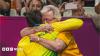 Australian swimmer celebrated gold with 'no words - just a hug from my Scottish gran'