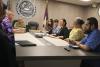 Governor welcomes NGA team here for site visit