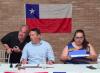 Hidalgo County Democrats face online ridicule for hanging Chilean flag during meeting