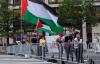 Pro-Palestinian protesters rally outside White House during Netanyahu visit
