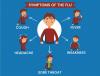Man, 73, critical with influenza A