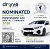 Dryyve Car Rental Nominated for Top European Industry Award