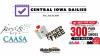 Shoe fundraiser for CAAP, call for help by abuse survivor nonprofit, “anti-apartheid” series: Central Iowa Dailies for  7-28-26