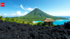 One of America's most active volcanoes: How Pagan Island became home to just two residents