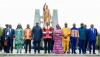 Gabonese President Nguema pays homage to Kwame Nkrumah  