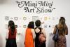 A Queen Village show is drawing big crowds with postage stamp-size art