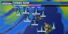 First Alert Forecast: Light wind, chance of locally heavy rain as Fausto’s remnant passes to the north