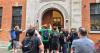 Group protesting Israel vs Ireland soccer match occupies Department of Sport offices