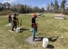 Students in Long Lake hone their trap shooting skills at the Fish & Game club
