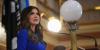 Trail of Governors in Pierre unveiling Kristi Noem statue August 7