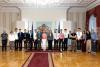 President Iotova Meets Bulgarian Science, Mathematics Olympiad Medallists