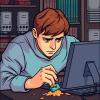 Internet users are crabbier, more stressed, and more tempted than the rest of us