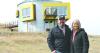 Neumans open Airbnb in stylized grain bin