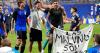Argentina hit with World Cup scuffle and banner charges