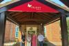 Hospice UK Chair, Paul Jennings, visits Warwick Myton Hospice