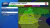 Video: Flash floods possible as downpours move through