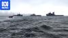The world's largest lake, where two wars collided in a show of strength