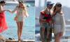 Carefree Tiffany Trump beams as she soaks up the sun on family vacation with husband and adorable one-year-old son