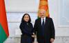 Ambassador of Mongolia Presents Credentials to President of Belarus