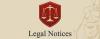 Legal Notices for the Week of July 29 – August 4, 2026