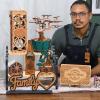 Couple carves out market for personalised wooden gifts