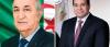 President al-Sisi, Tebboune stress regional de-escalation, reaffirm solidarity after Algeria wildfires