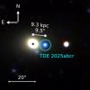 Astronomers Spot Wandering Supermassive Black Hole Far From Its Galaxy’s Heart