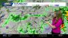 Video: On-and-off showers today before clearer skies arrive