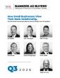 How Small Businesses View Their Bank Relationship Examined in Latest Bankers as Buyers™ Research Highlight & Expert Panel Report