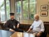 Newly Elected Archbishop Apostolos of Canada Visit TNH Offices in Athens