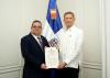 Foreign Minister Roberto Álvarez receives credentials of Honduras’ ambassador-designate