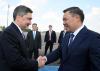 Sadyr Japarov arrives in Astana for opening of Games of the Future 2026